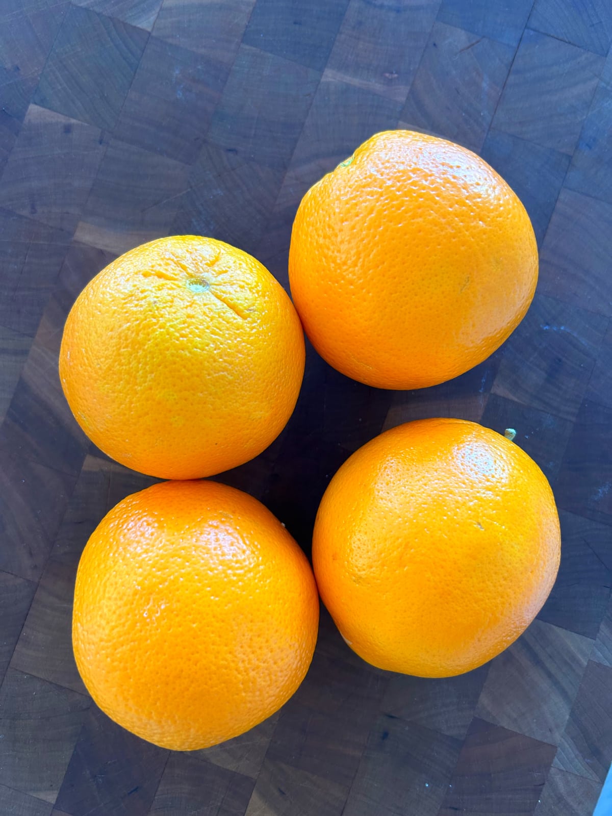 Dehydrated Orange Slices recipe from RecipeGirl.com four oranges